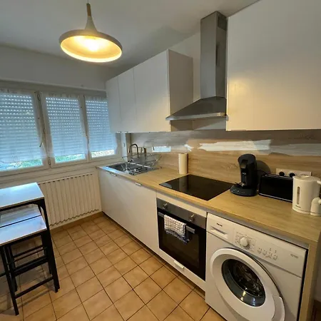 Apartment T4 Spacieux Renove Parking - Stade-arena-eurexpo *